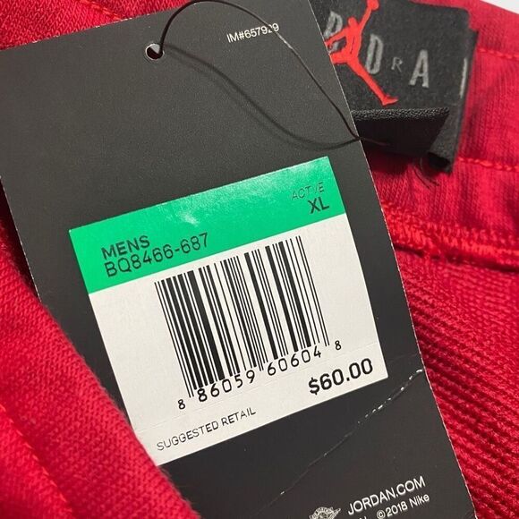 Nike Air Jordan Jumpman Classic Fleece Shorts BQ8466-687 Mens Size XL New NWT - Picture 11 of 11